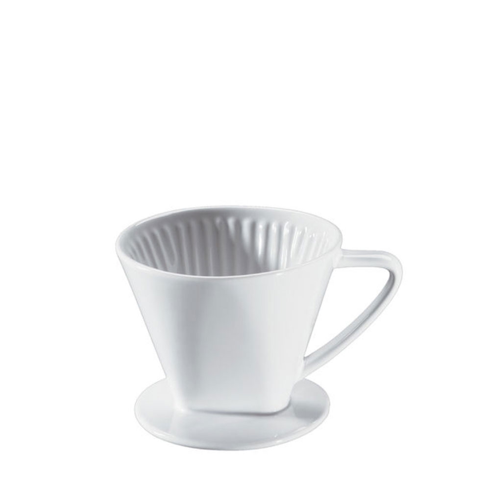 cilio - Ceramic Coffee filter - white - Size 4