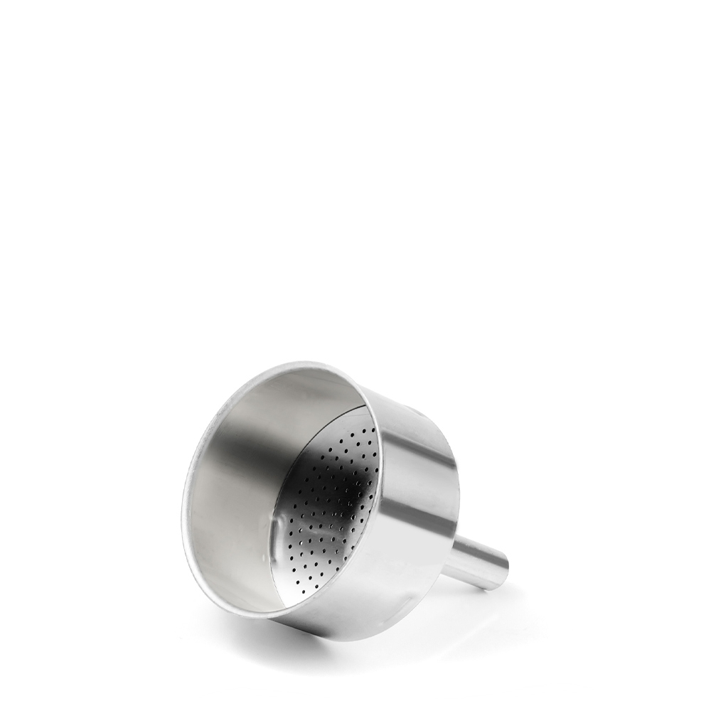 Bialetti - Kaffeetrichter aus Edelstahl - 4 Tassen