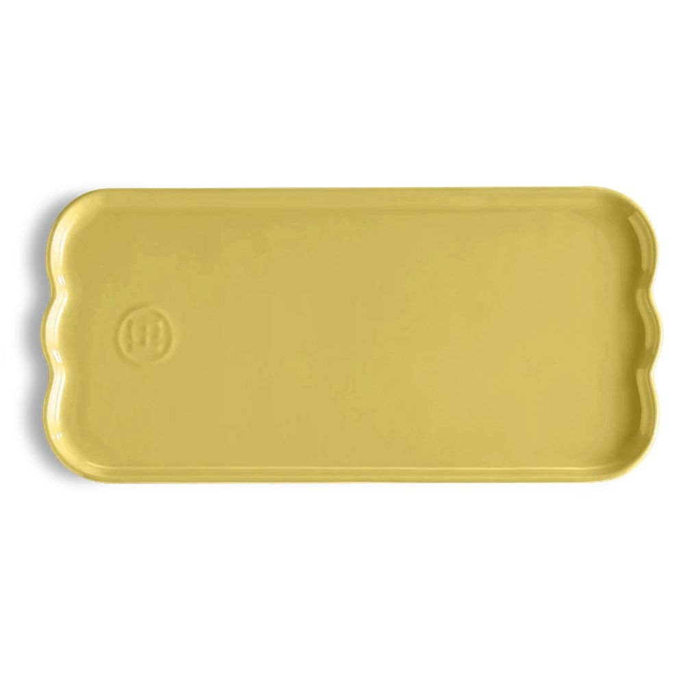 Emile Henry - Serving Plate 31,5 x 15 cm - Madeleine | Jaune Vanille