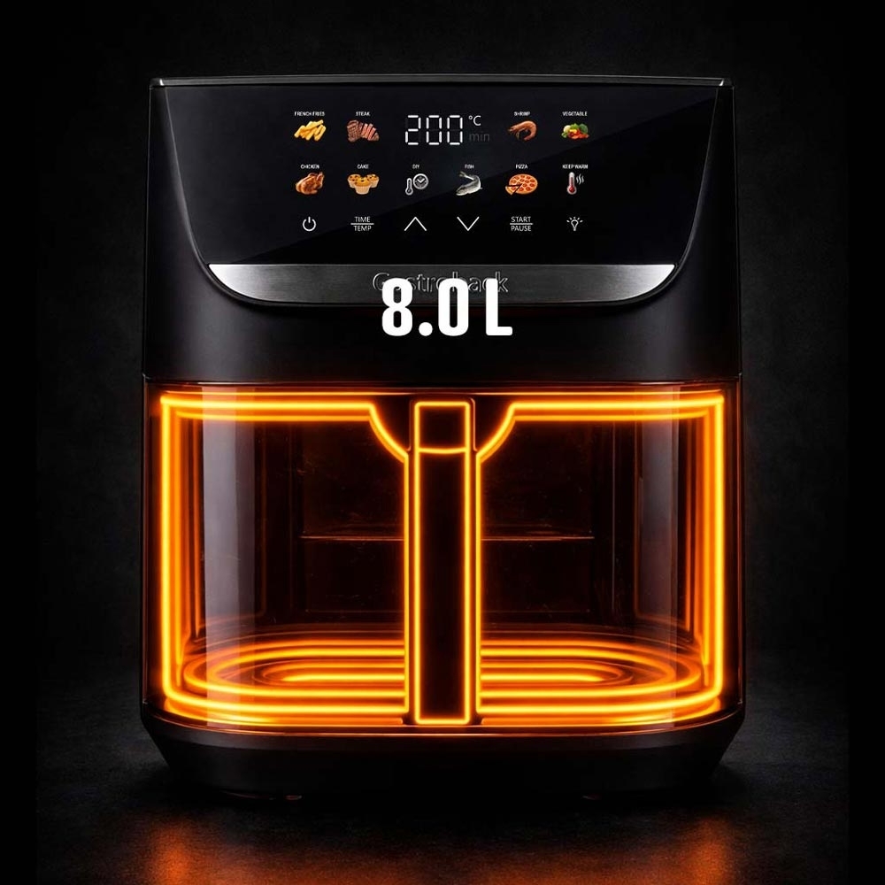 Gastroback - Multi Hot Air Fryer Heat & Crisp Family 8 L
