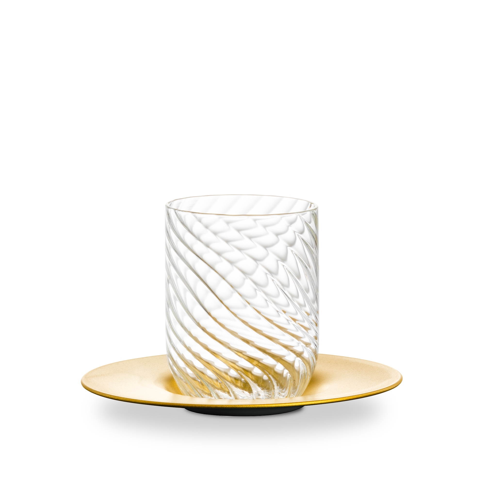 Eisch - Cappuccino-Set TWIST, gold