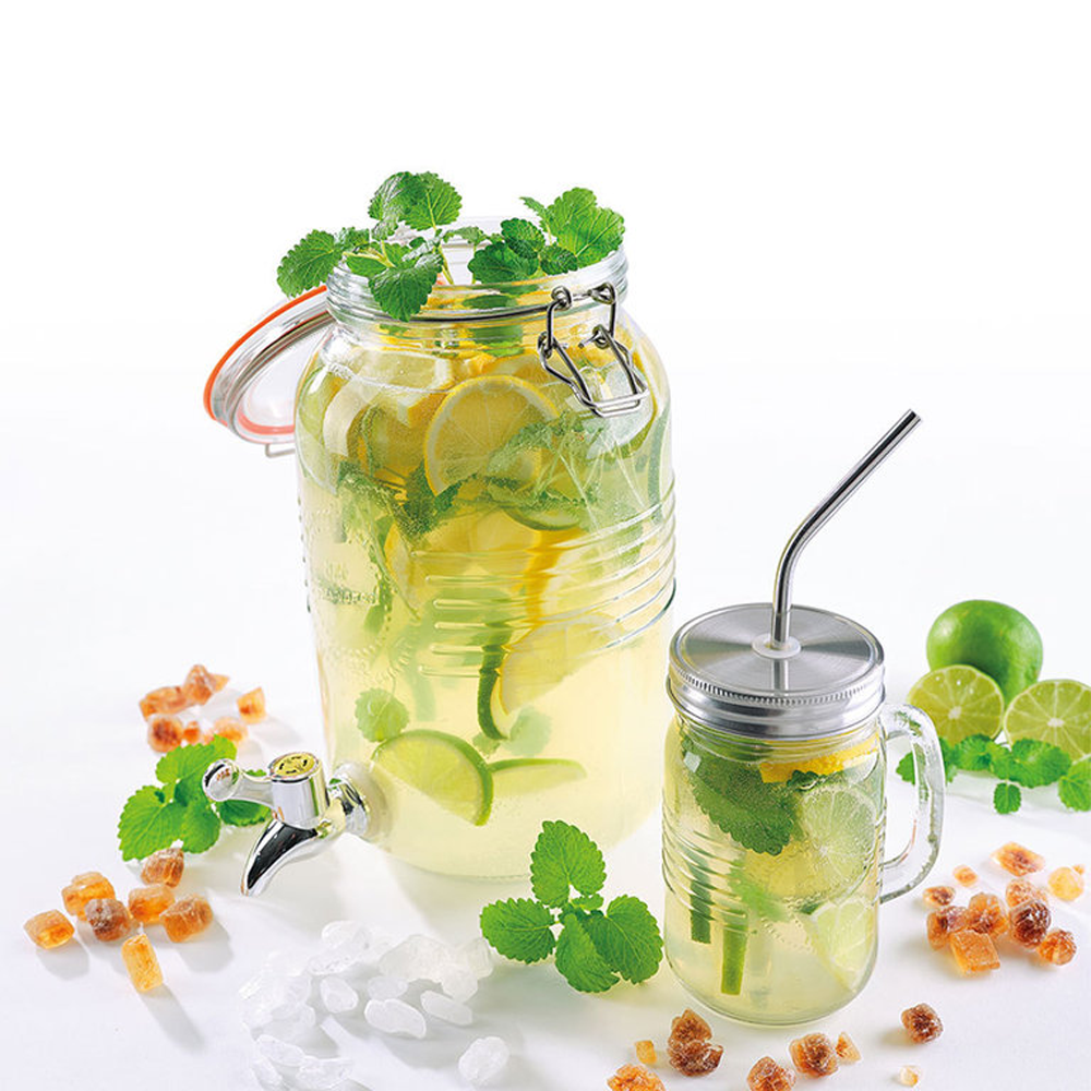 Zassenhaus - drinking cup with straw Old Fashion 400 ml Zassenhaus - drinking cup with straw Old Fashion 400 ml