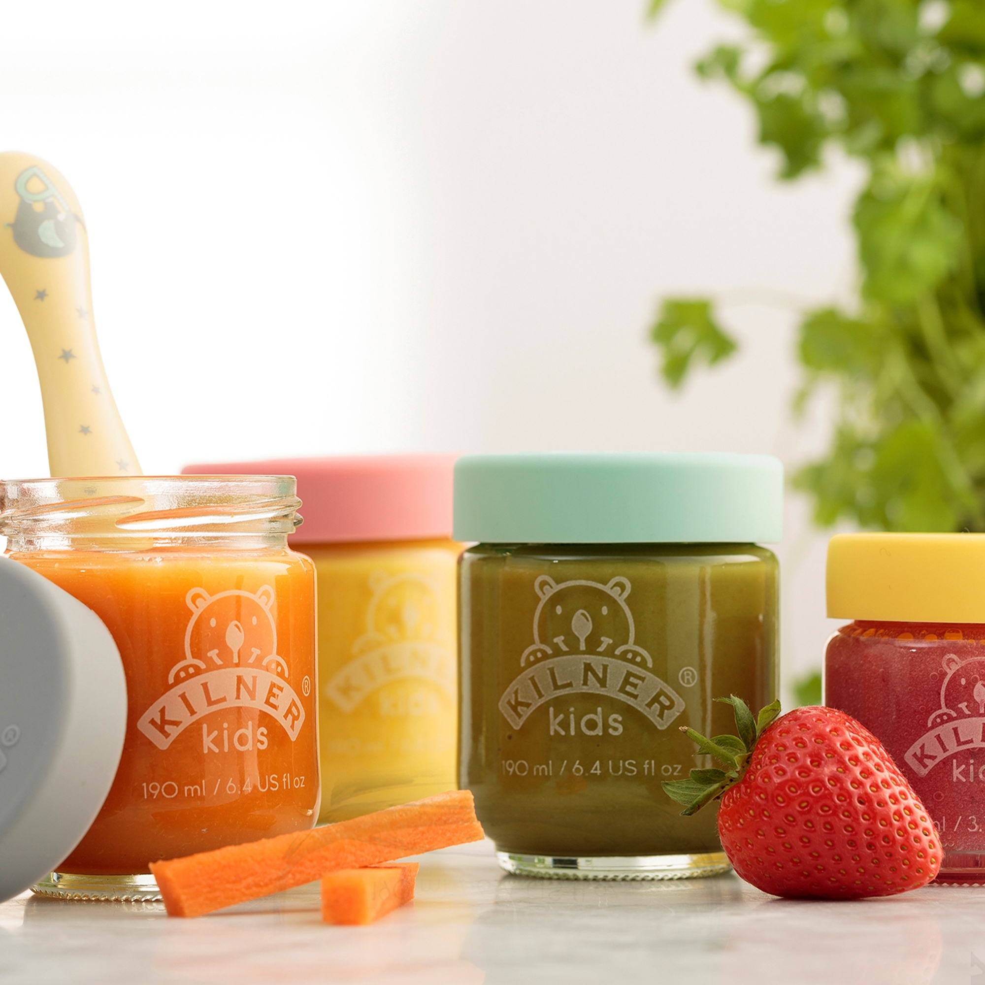 Kilner - Babyglas - 190 ml - Grau