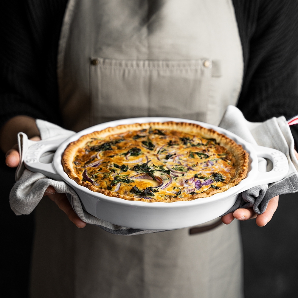 STAUB - Tarteform | Keramik | 24 cm | weiß