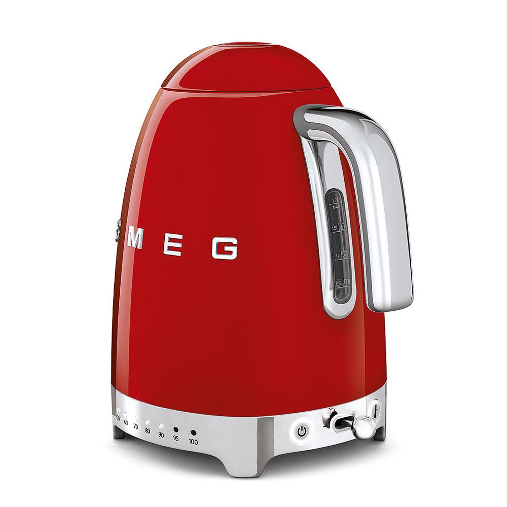 Smeg - 50's Style - 7-step kettle - 1.7 L - red Smeg - 50's Style - 7-step kettle - 1.7 L - red
