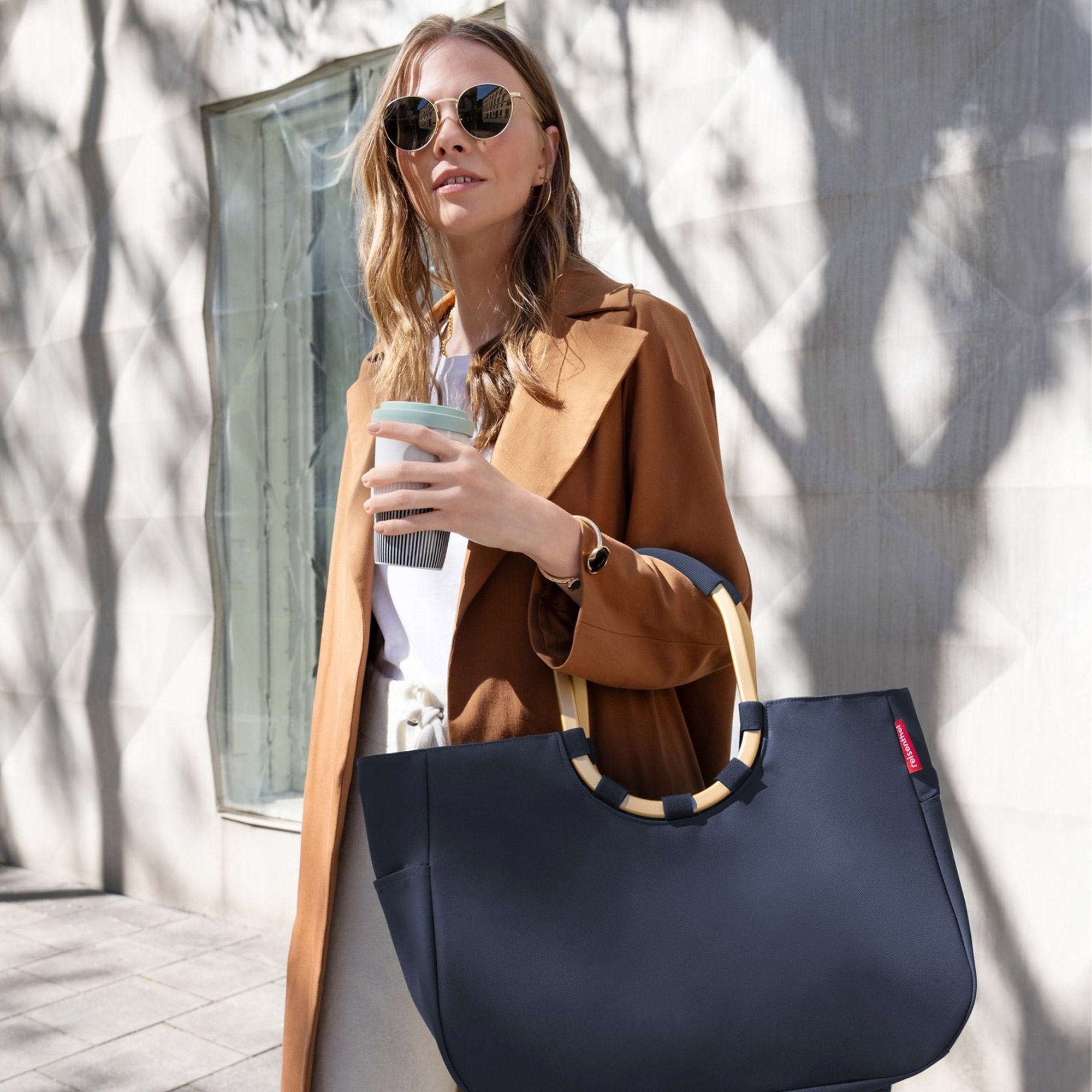 reisenthel - loopshopper L - midnight gold