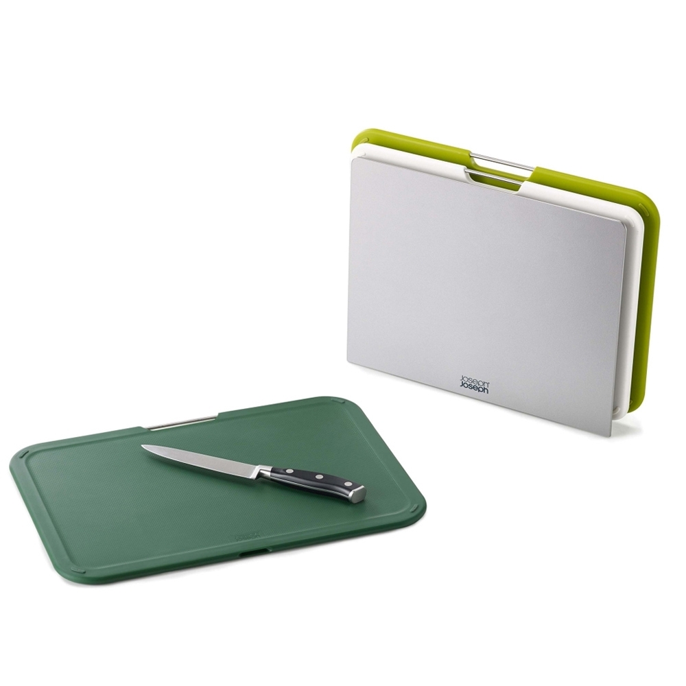 Joseph Joseph - 3-piece cutting board set green Joseph Joseph - 3-piece cutting board set green