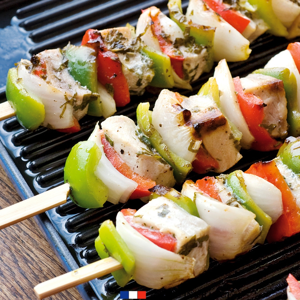 Chasseur - Panini Presse mit Grillpfanne - Blau