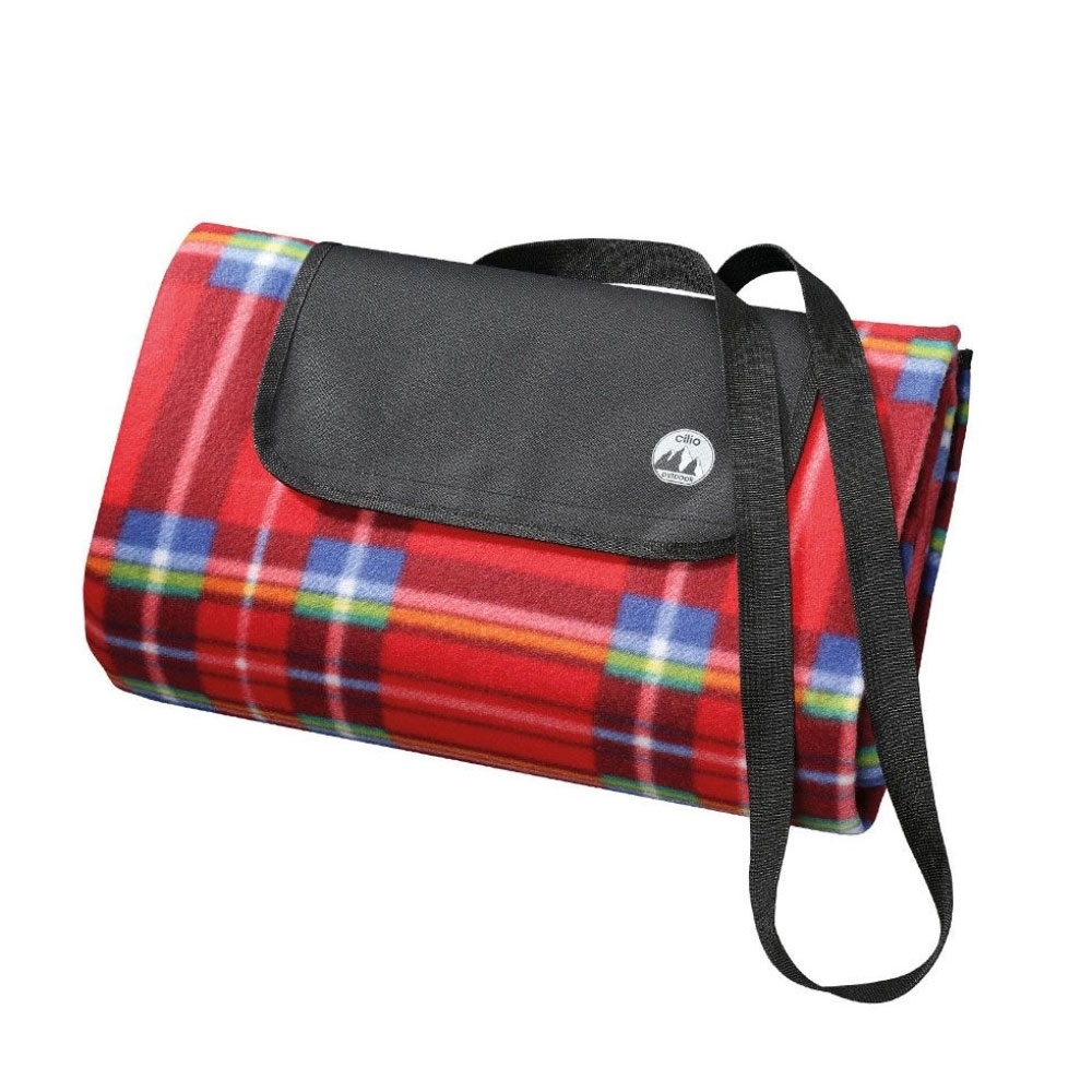 cilio - Picknickdecke "Beach" rot 200 x 200 cm cilio - Picknickdecke "Beach" rot 200 x 200 cm