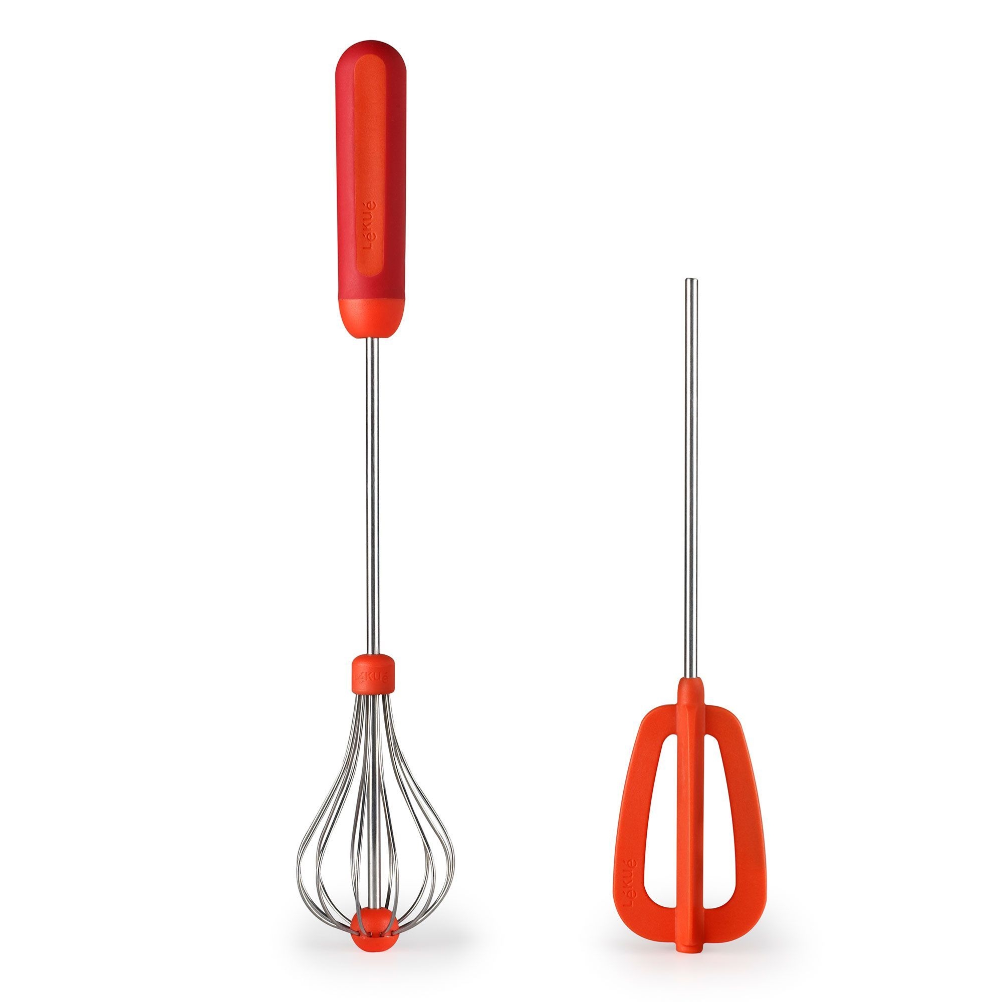 Lékué - Whisk set of 2 red Lékué - Whisk set of 2 red