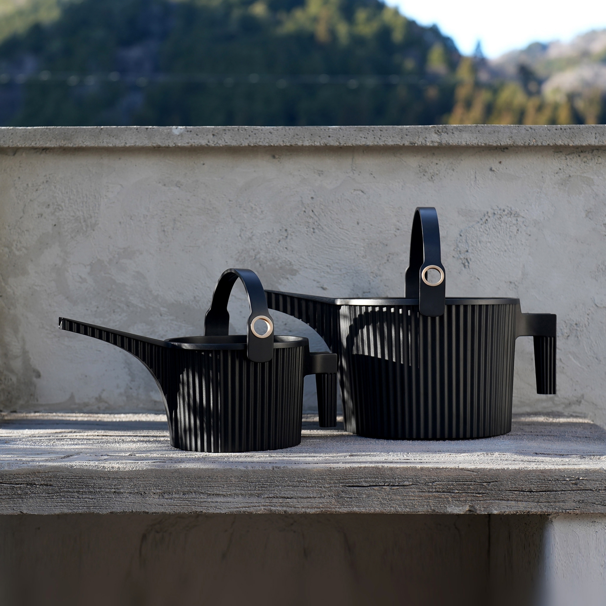 Hachiman - Watering can 5 L Garden Beetle | Black