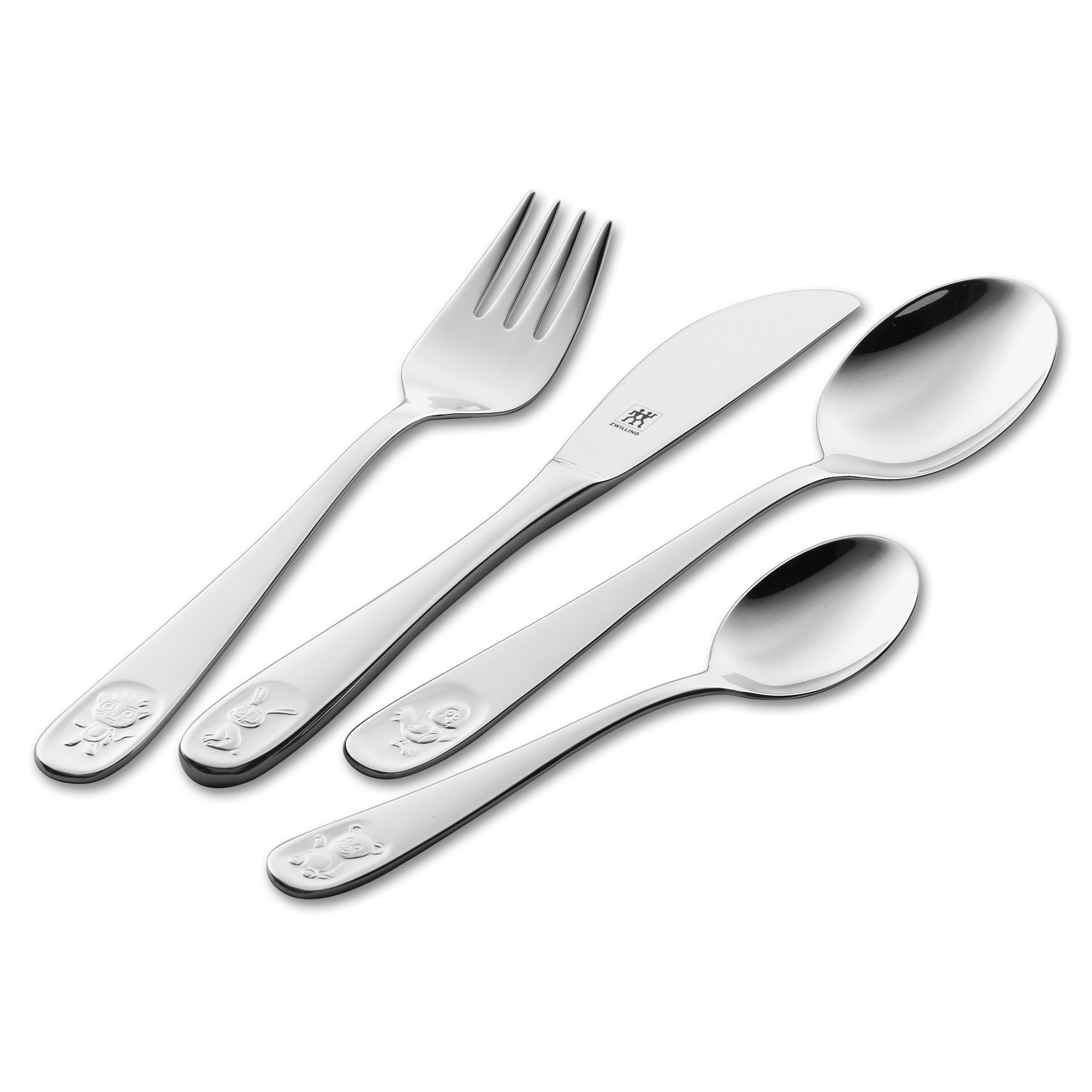 Couverts Pour Enfants ZWILLING Emilie - Lot 4 Pièces, Acier Inox 18/10 Poli, Lave-vaisselle, à Partir De 3 Ans - 6