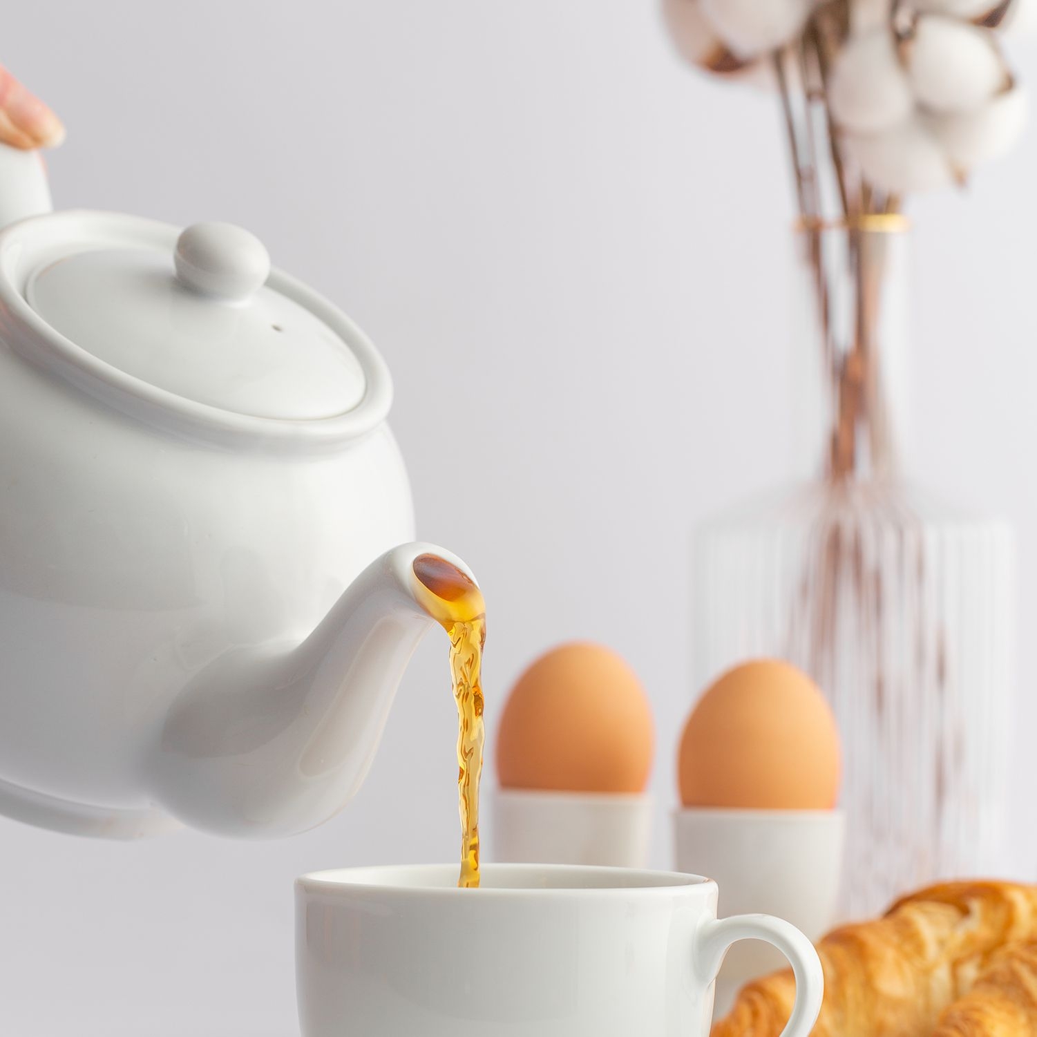 Price & Kensington - Teapot 6 cups + strainer - White