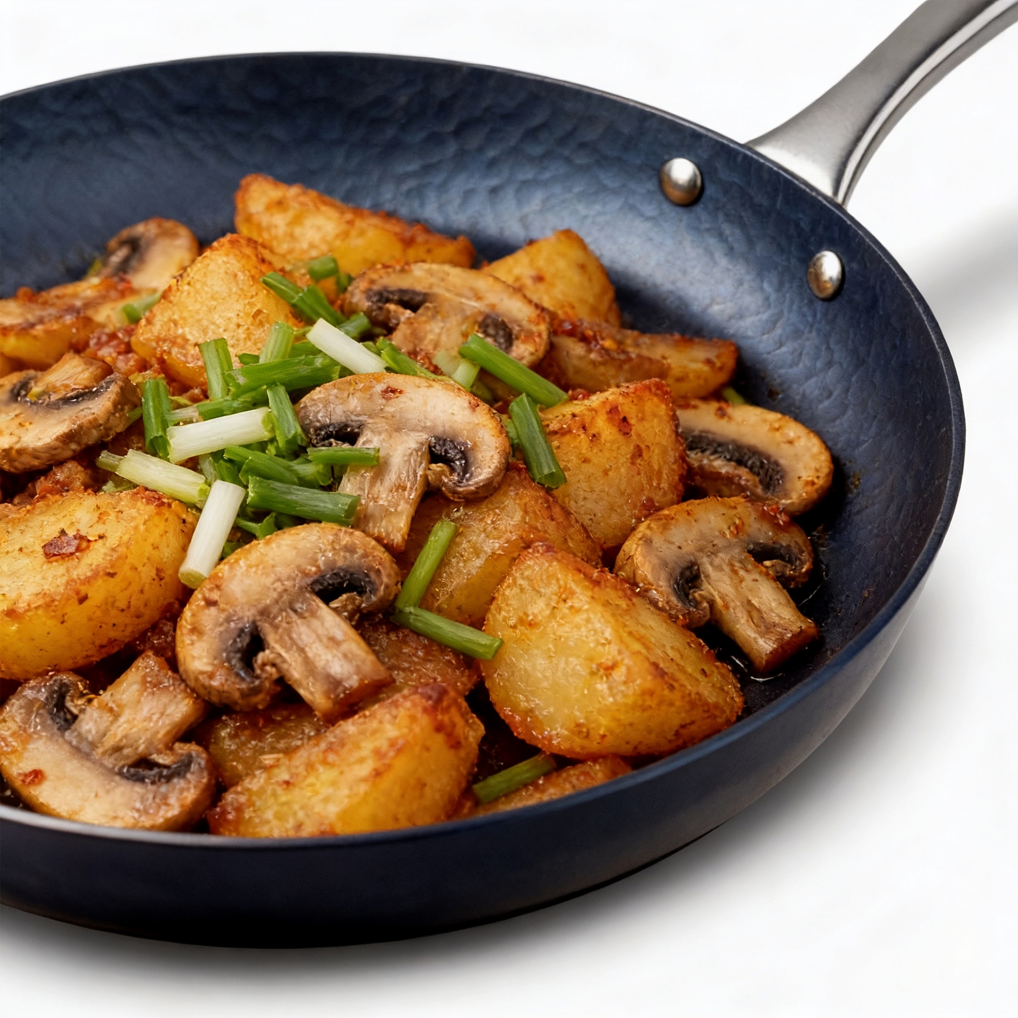 Pre-seasoned 25 cm Martella iron pan by Culinaris