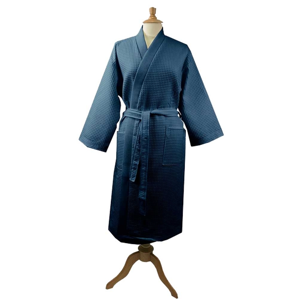 Garnier-Thiebaut bathrobe - Nid D'Abeille Bleu