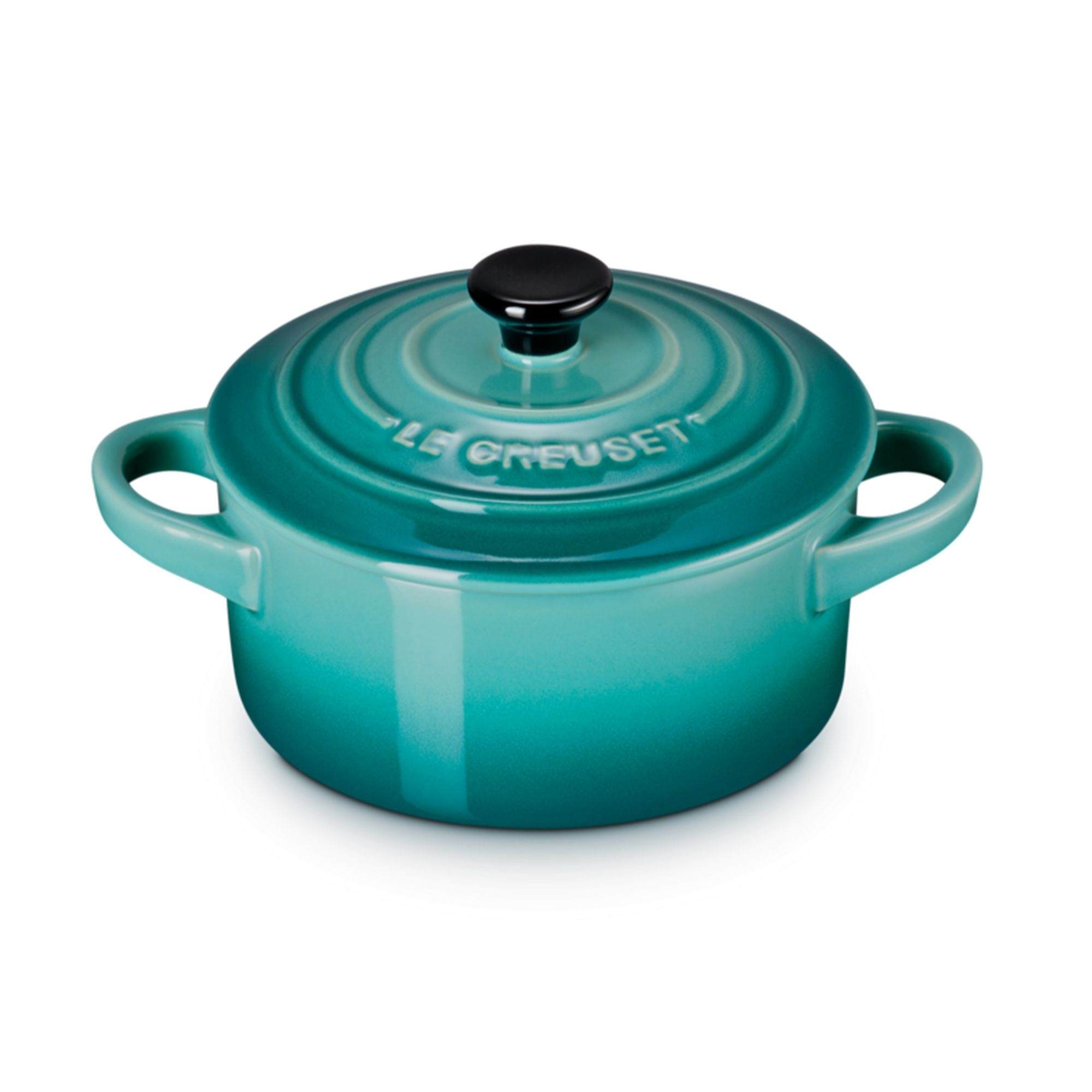 Le Creuset - Mini Cocotte - rund 250 ml - Bleu Riviera