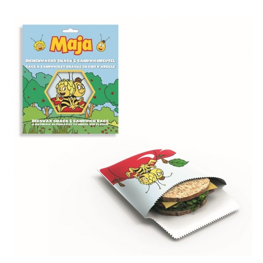 Nuts - Bienenwachtücher - Snack & Sandwich ""Maya & Willi""