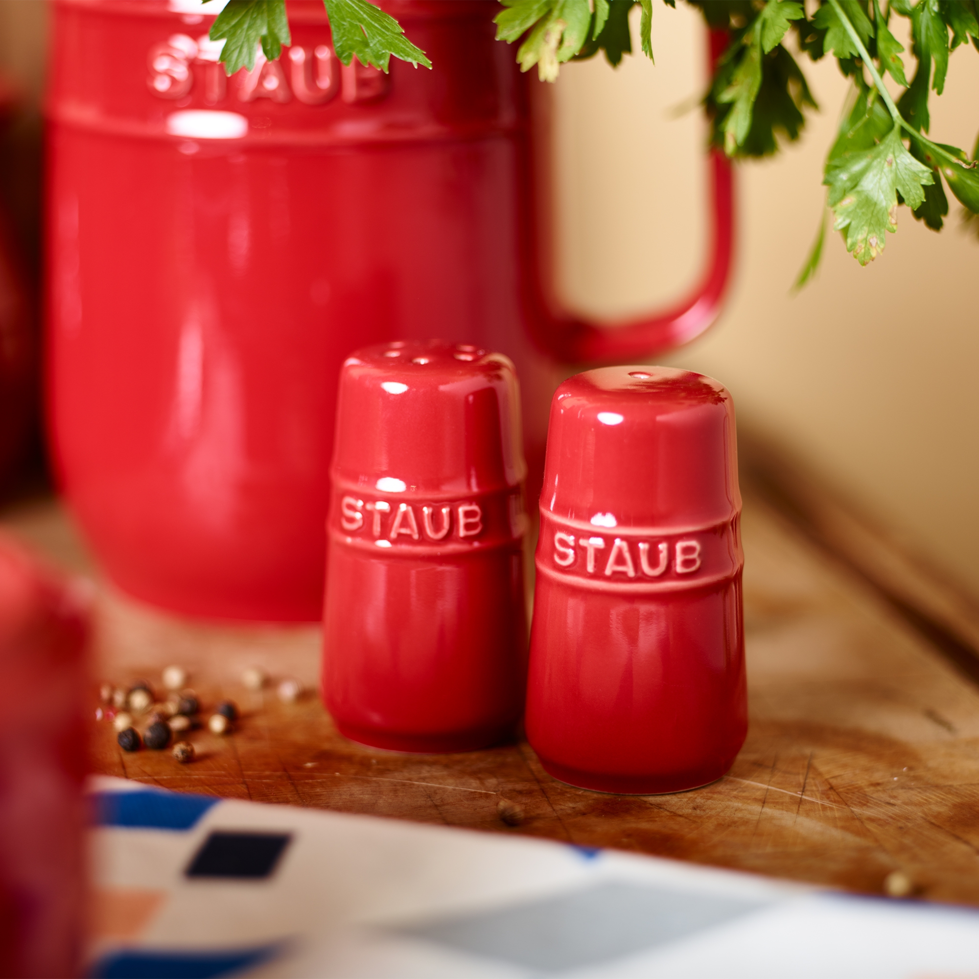 Staub - Ceramique salt & pepper shaker - set of 2 pieces