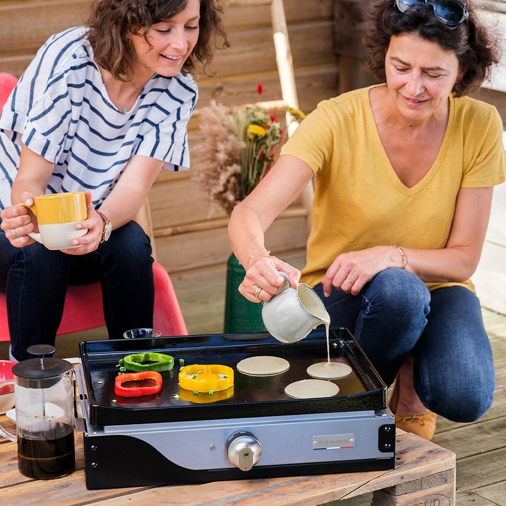 de Buyer - Allure Plancha - LE MARQUIER - with lid 50 x 35cm de Buyer - Allure Plancha - LE MARQUIER - with lid 50 x 35cm