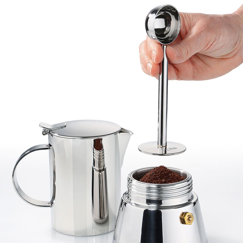 cilio - Espresso pusher with coffee measure cilio - Espresso pusher with coffee measure