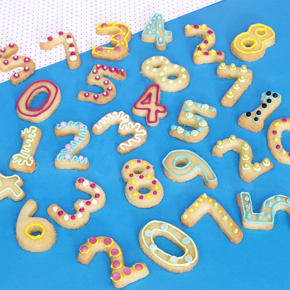 Städter - Cookie Cutter Numbers - Set, 9 pieces