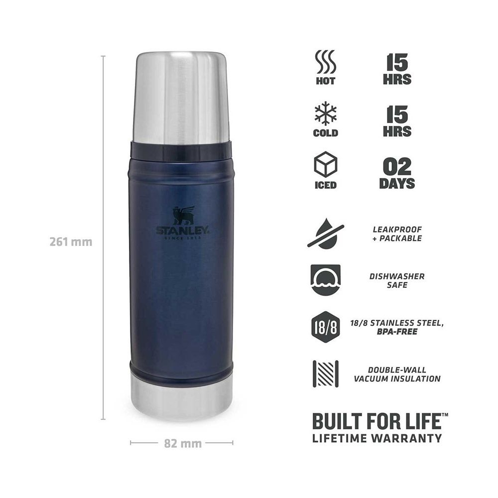 Stanley - Classic Vacuum Bottle 0,47 L Stanley - Classic Vacuum Bottle 0,47 L