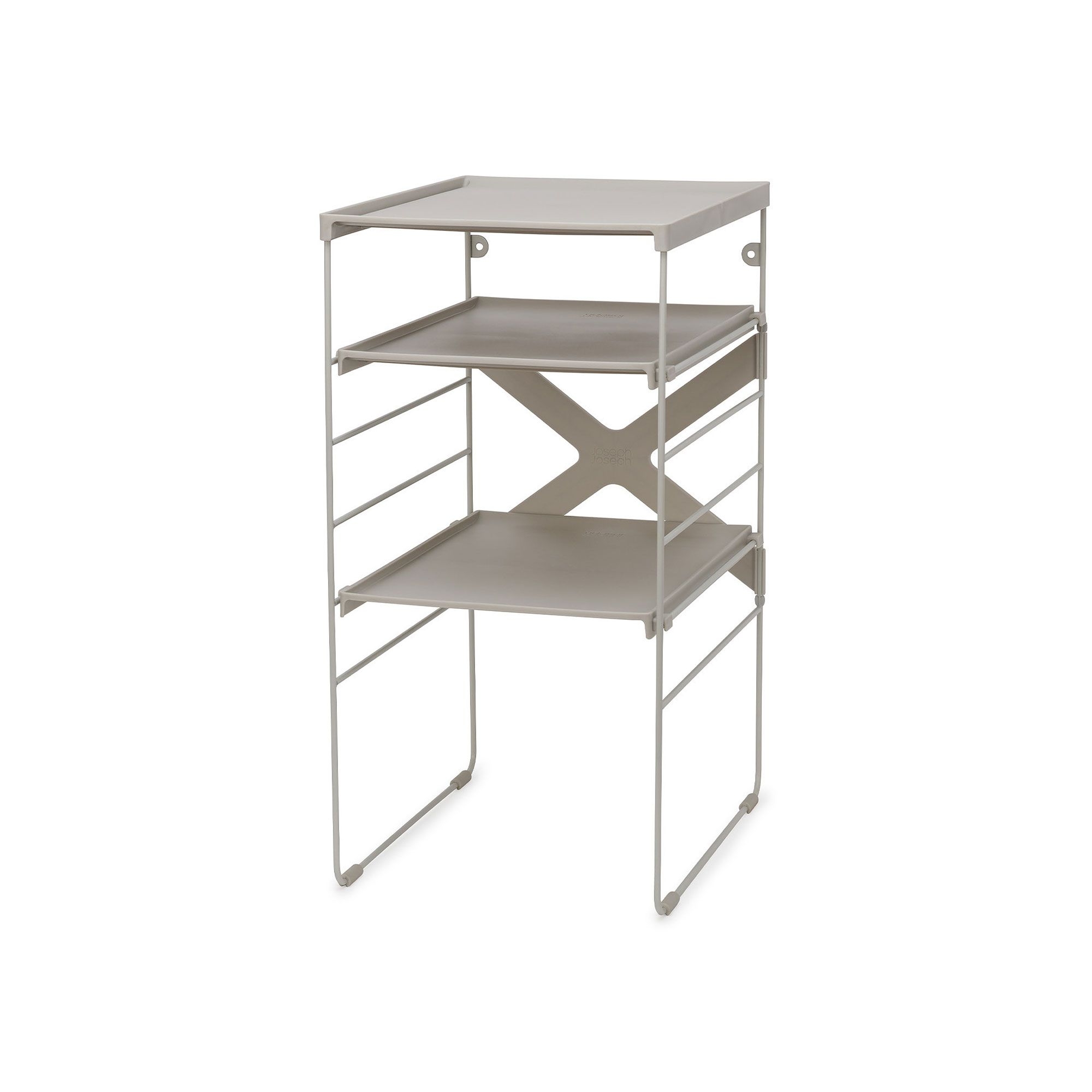 Joseph Joseph - Single Level™ adjustable shoe rack - ecru Joseph Joseph - Single Level™ adjustable shoe rack - ecru