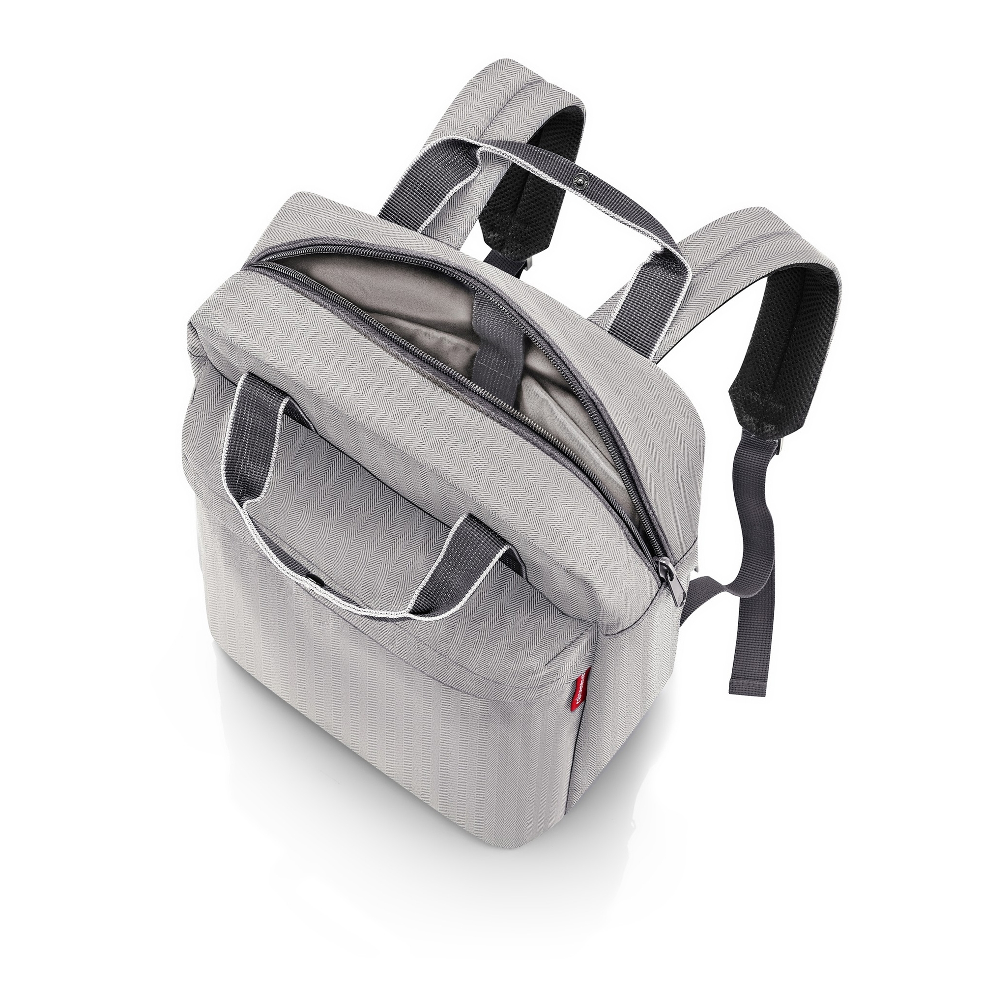 reisenthel - allday backpack m - herringbone grey reisenthel - allday backpack m - herringbone grey
