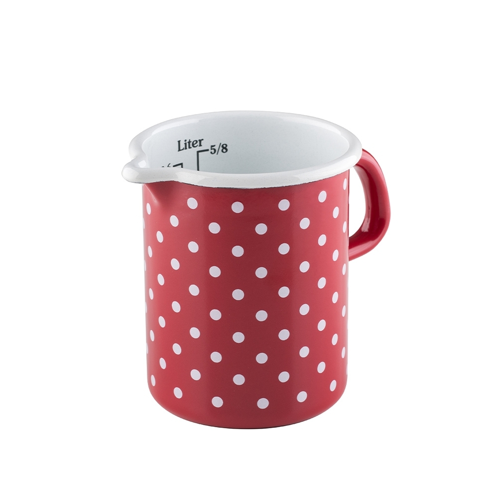 Riess COUNTRY - Polka-dot red - Measuring vessel Riess COUNTRY - Polka-dot red - Measuring vessel