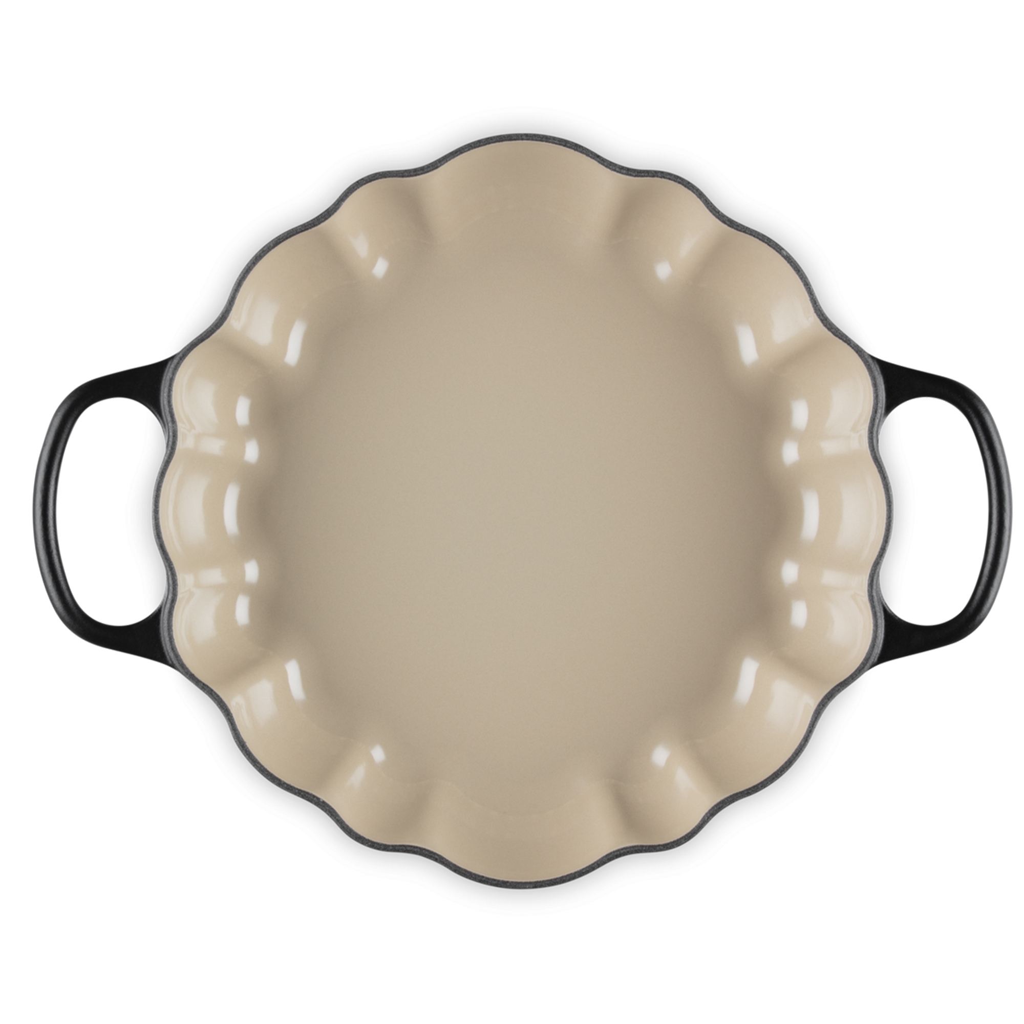 Le Creuset - Pumpkin Shallow Casserole 28 cm - 2,5 L - Black matte