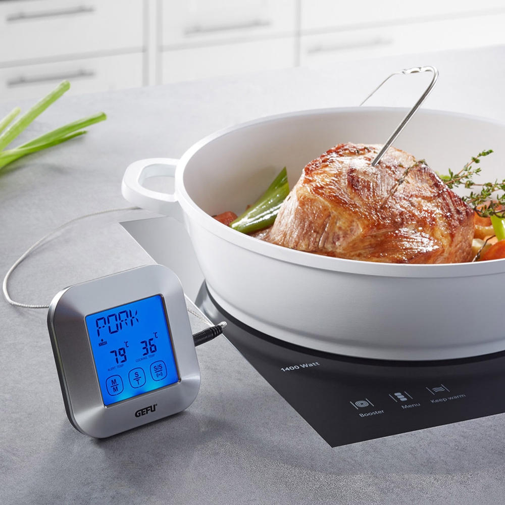 Gefu - Digital meat thermometer PUNTO with timer
