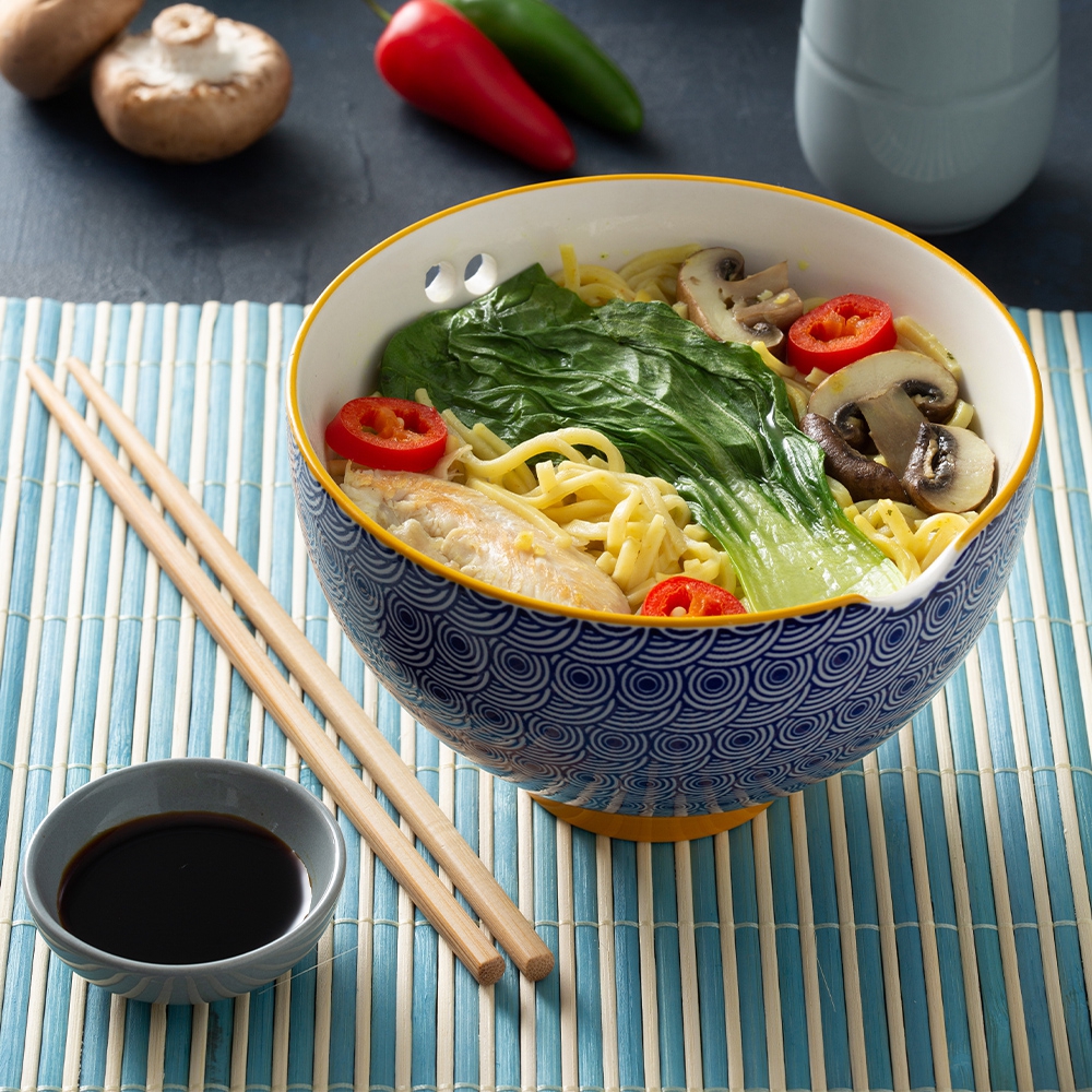 Typhoon - Asia Noodle Bowl with Chopsticks