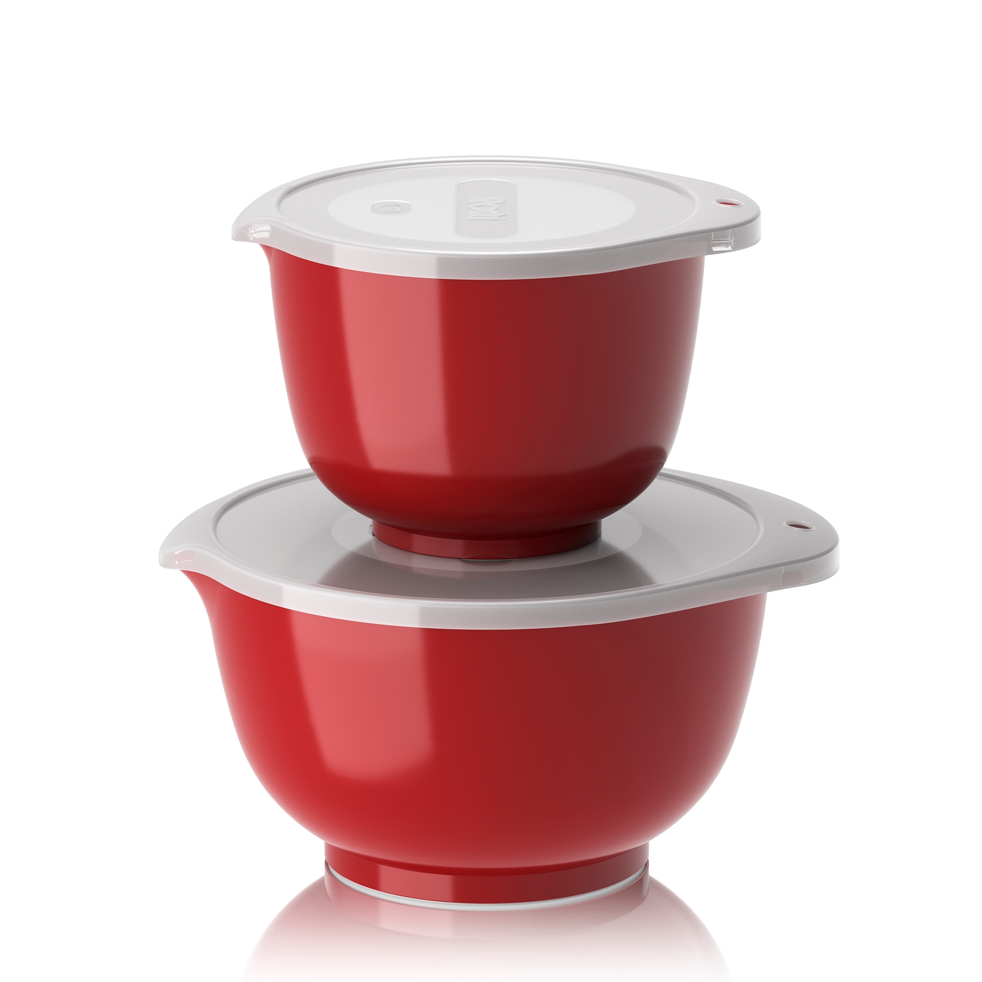 Rosti - Set NEW Margrethe 4-teilig (1,5 l + 3,0 l + passende Deckel) - Rot