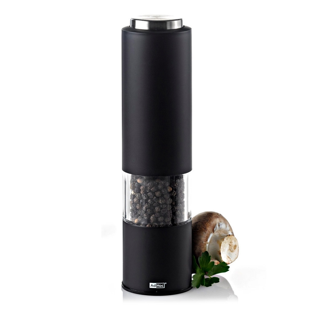 AdHoc electric pepper or salt mill TROPICA in black