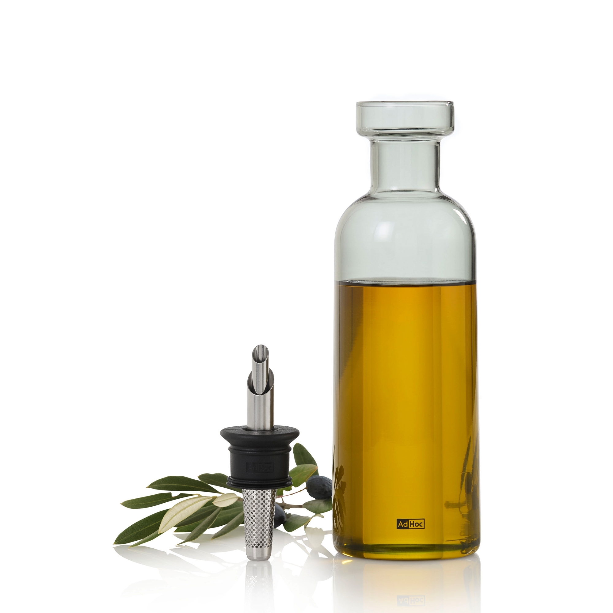 AdHoc - AromaPour Oil/Vinegar Dispenser - 500 ml | Grey