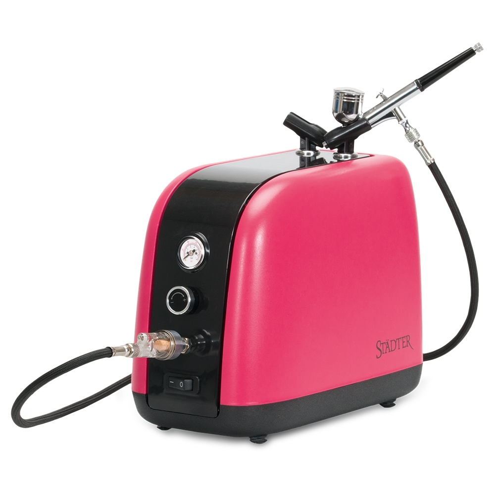Städter - Airbrush-Kompressor -Set 10-teilig