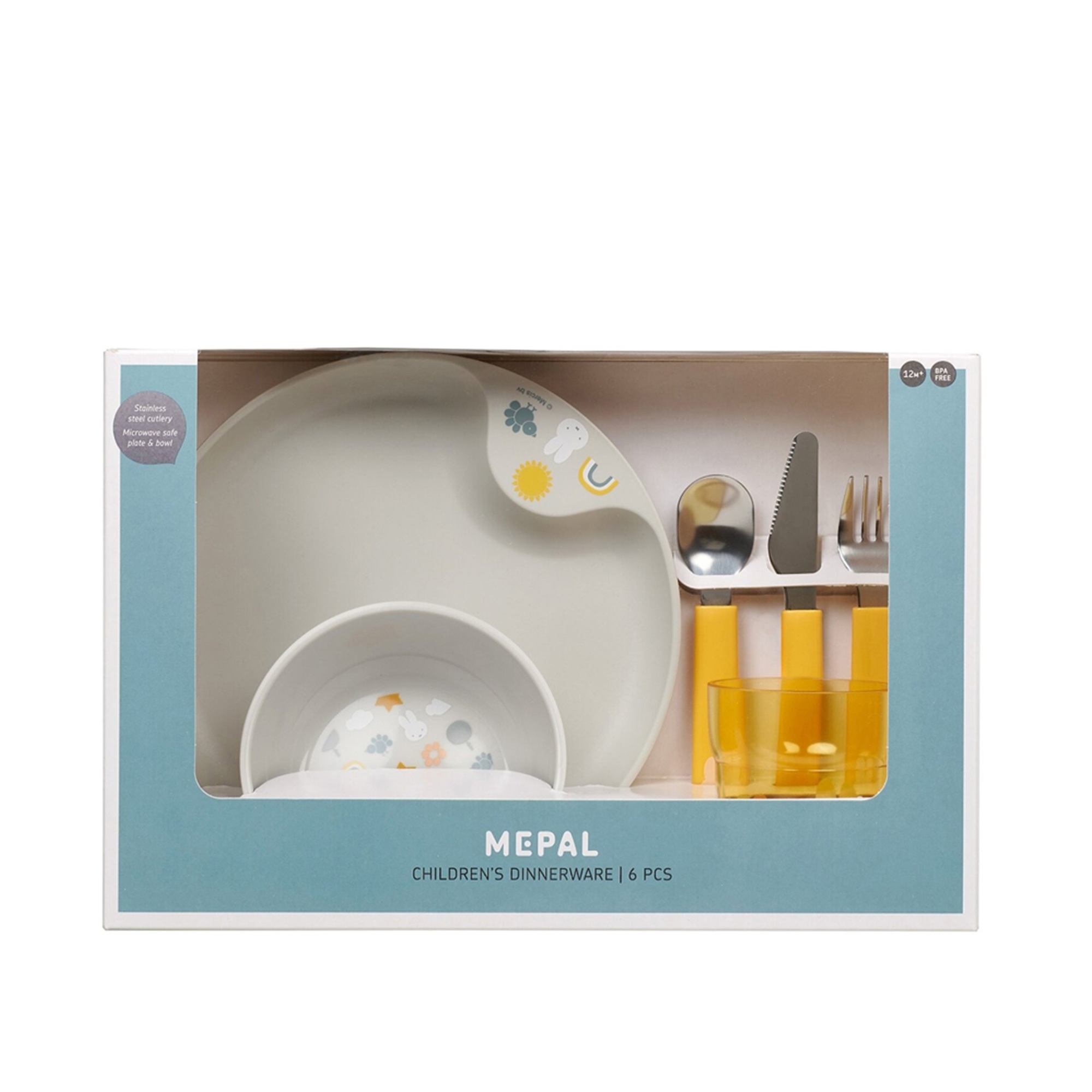 Mepal - Mio children's crockery set 6 pieces - different colors and motifs