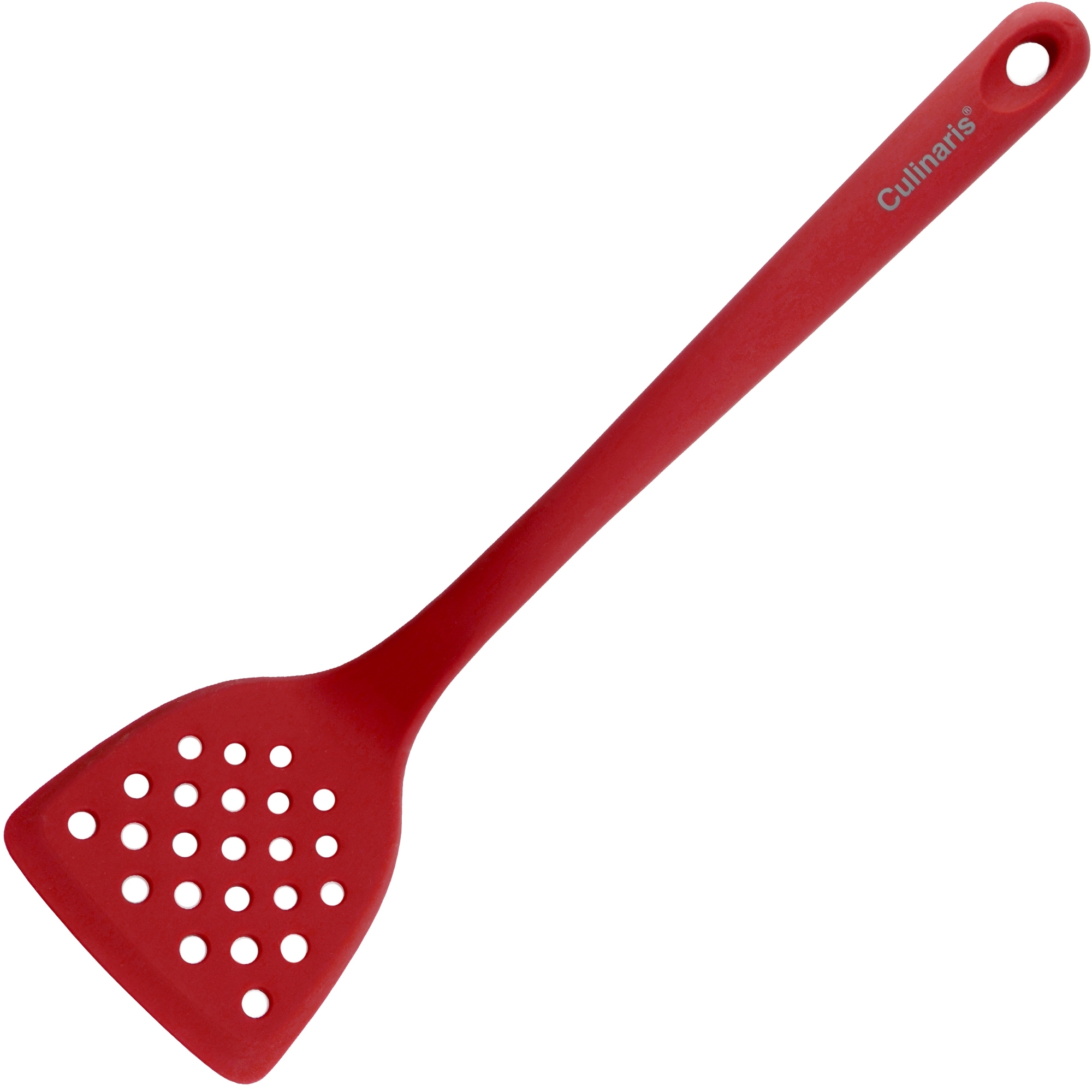 Perforated turner - silicone - red | Culinaris Perforated turner - silicone - red | Culinaris