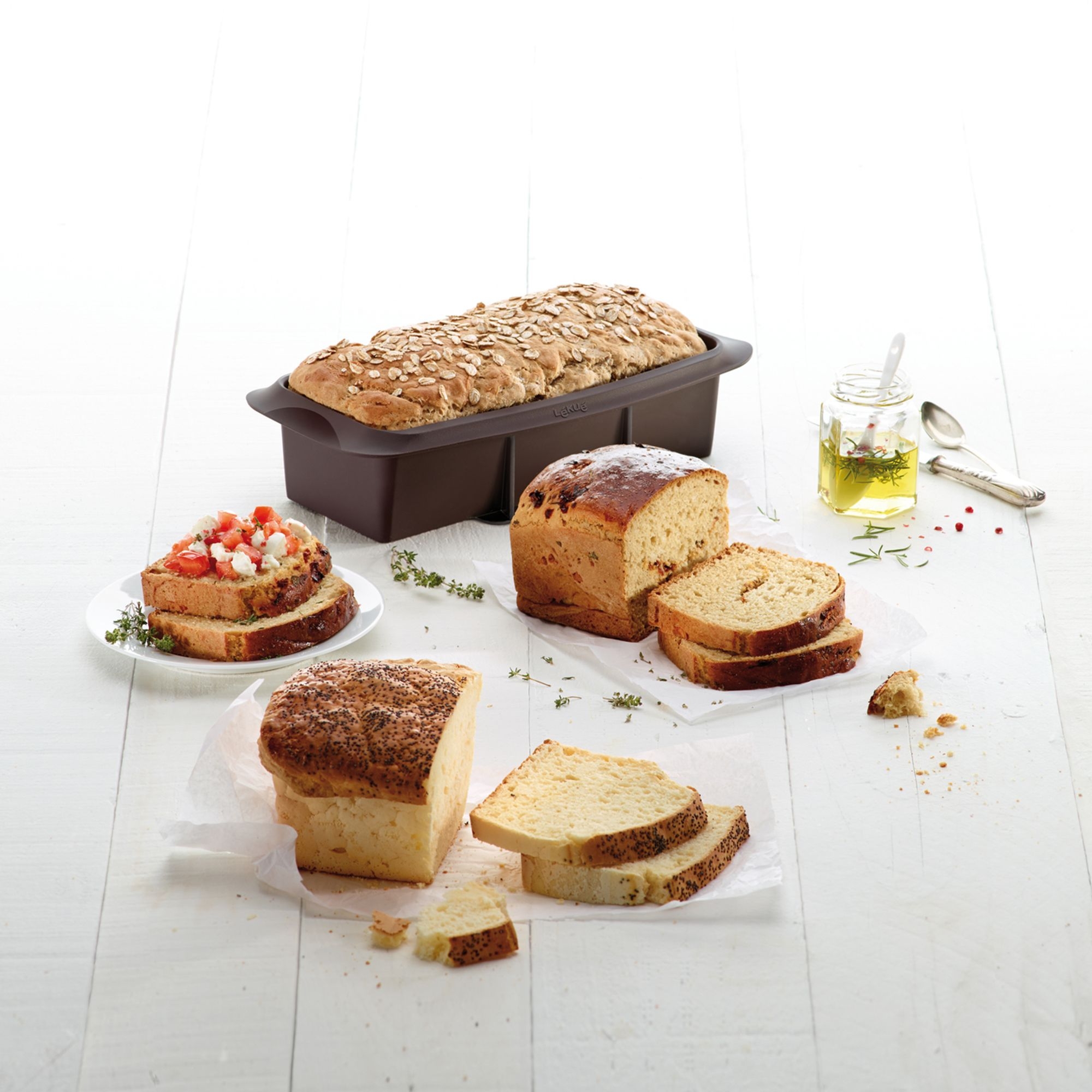 Lékué - Silikon-Kastenbackform 25cm