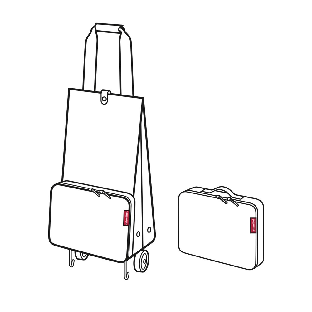 reisenthel - foldabletrolley - red