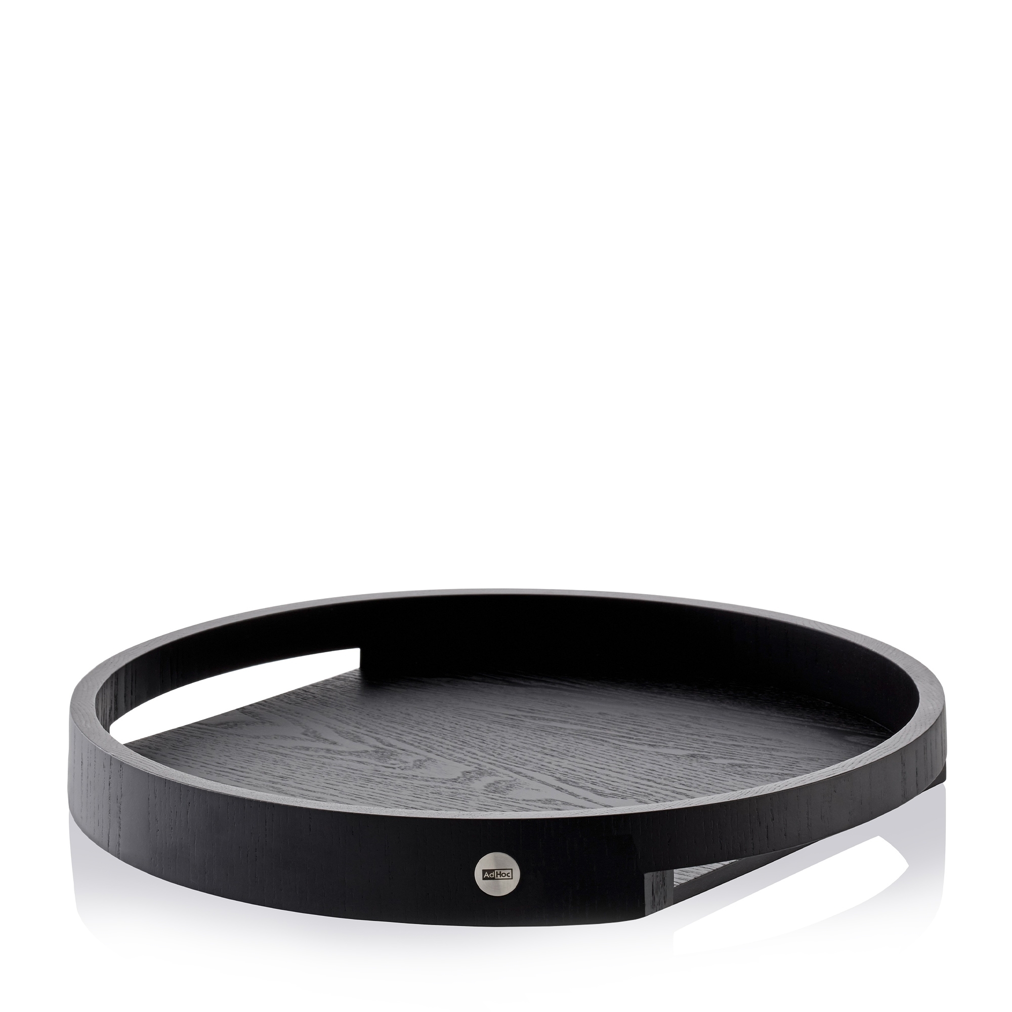 AdHoc - Aura Serving Tray  - Ø 40 cm | Black
