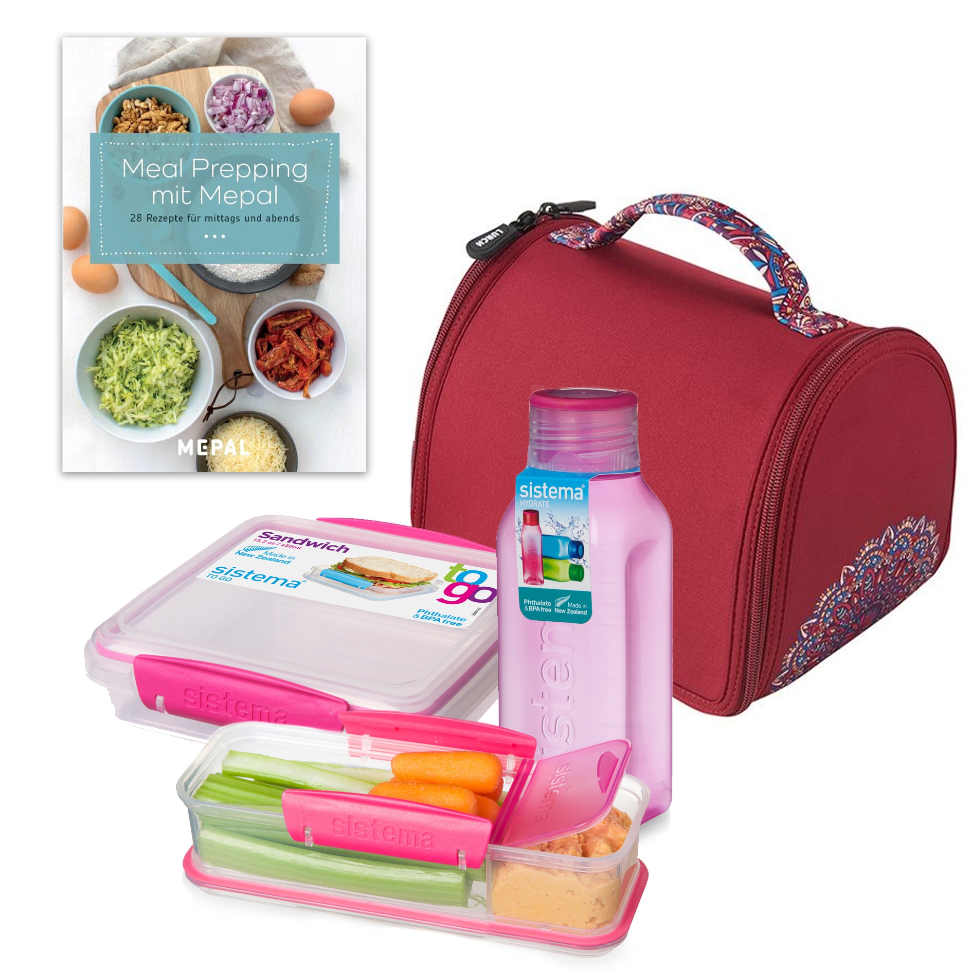 set for picnic, work or school