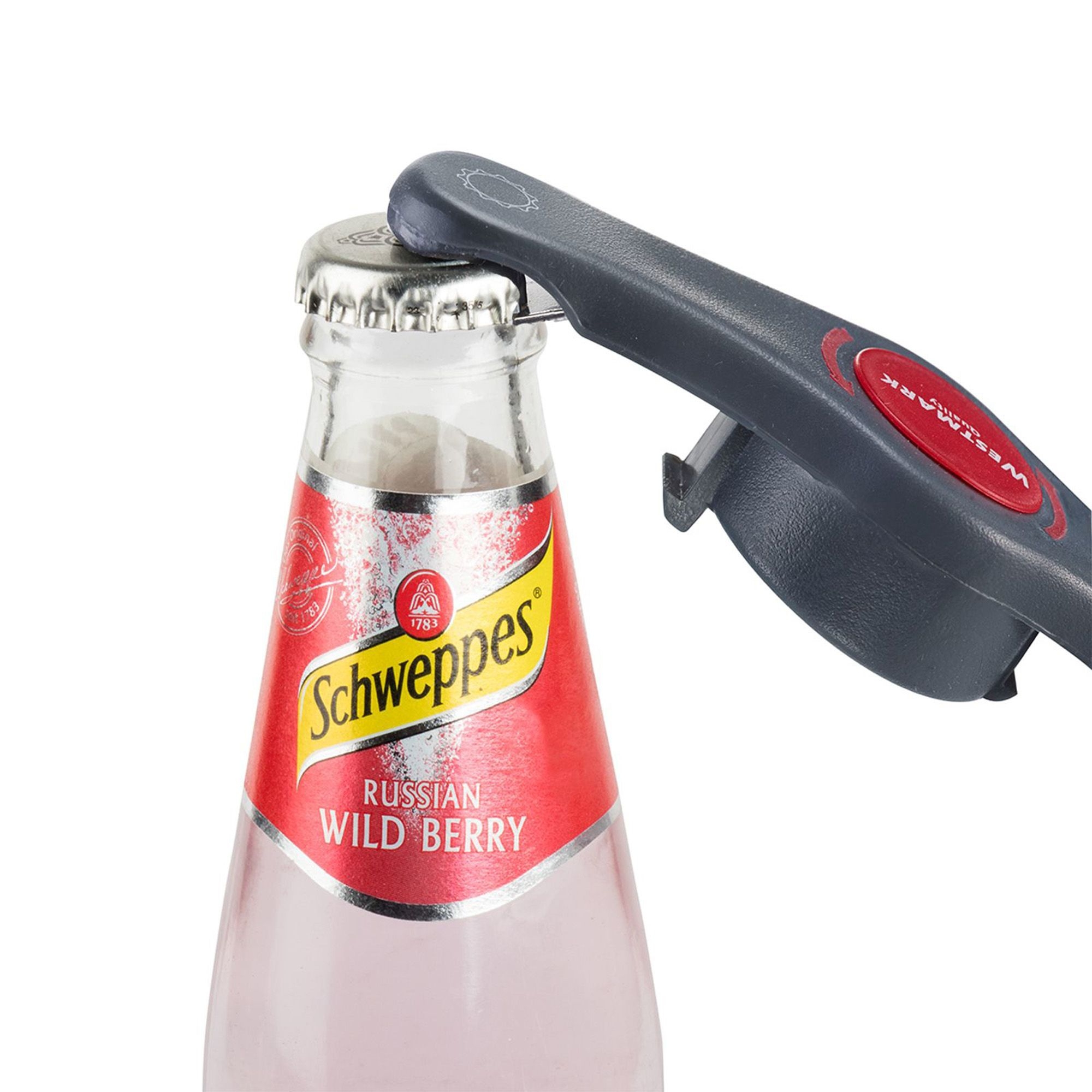 Westmark Kombiöffner Propeller öffnet Kronkorkenflasche