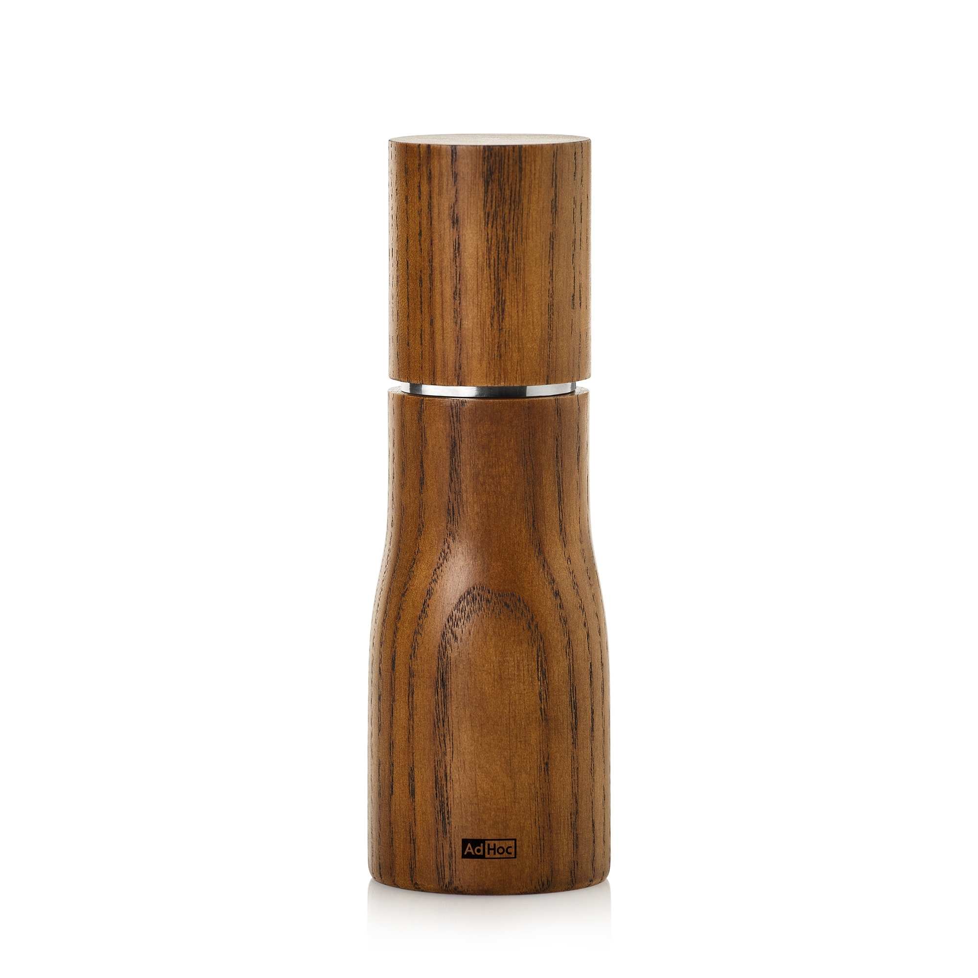 AdHoc - Levo Pepper or Salt Mill - 15 cm | Ash Wood Brown