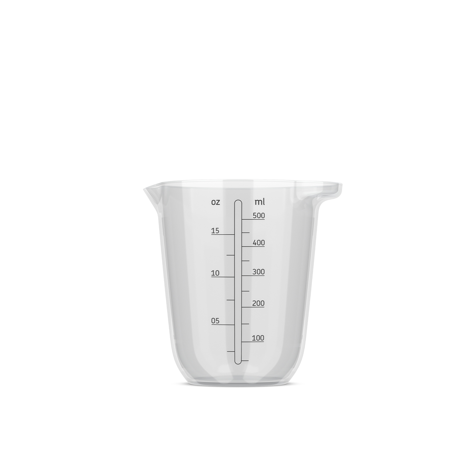 Transparenter Mepal Chef It Messbecher 500 ml