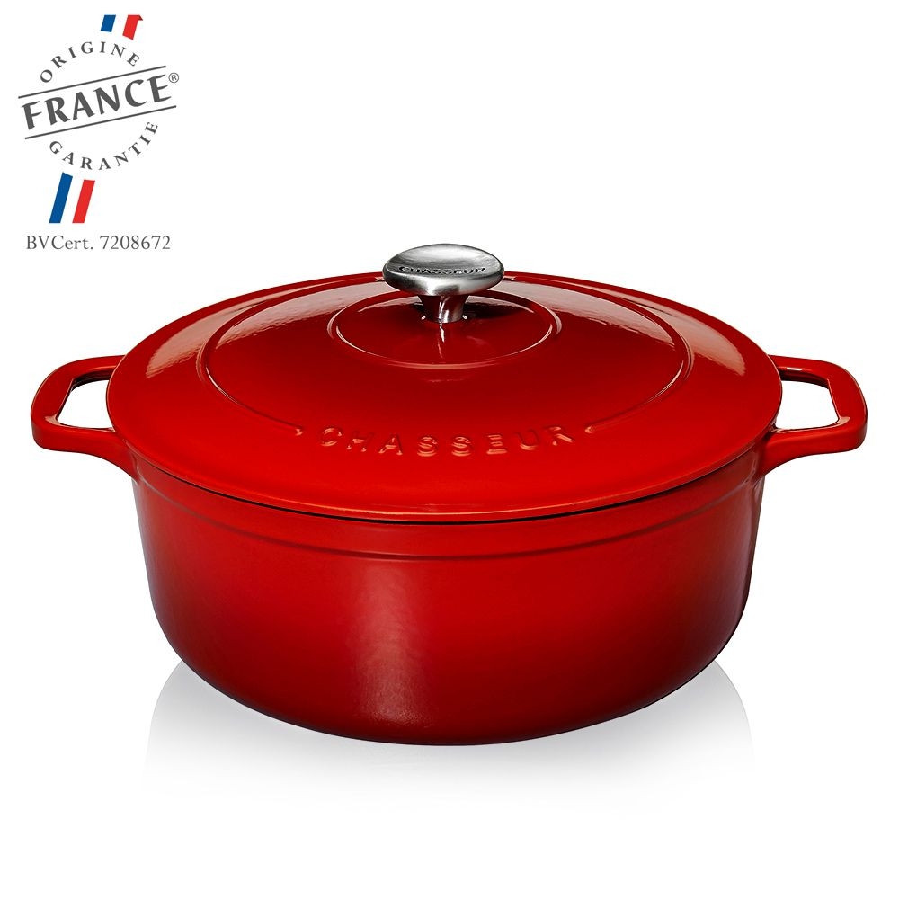 Chasseur - Round Casserole - Ruby