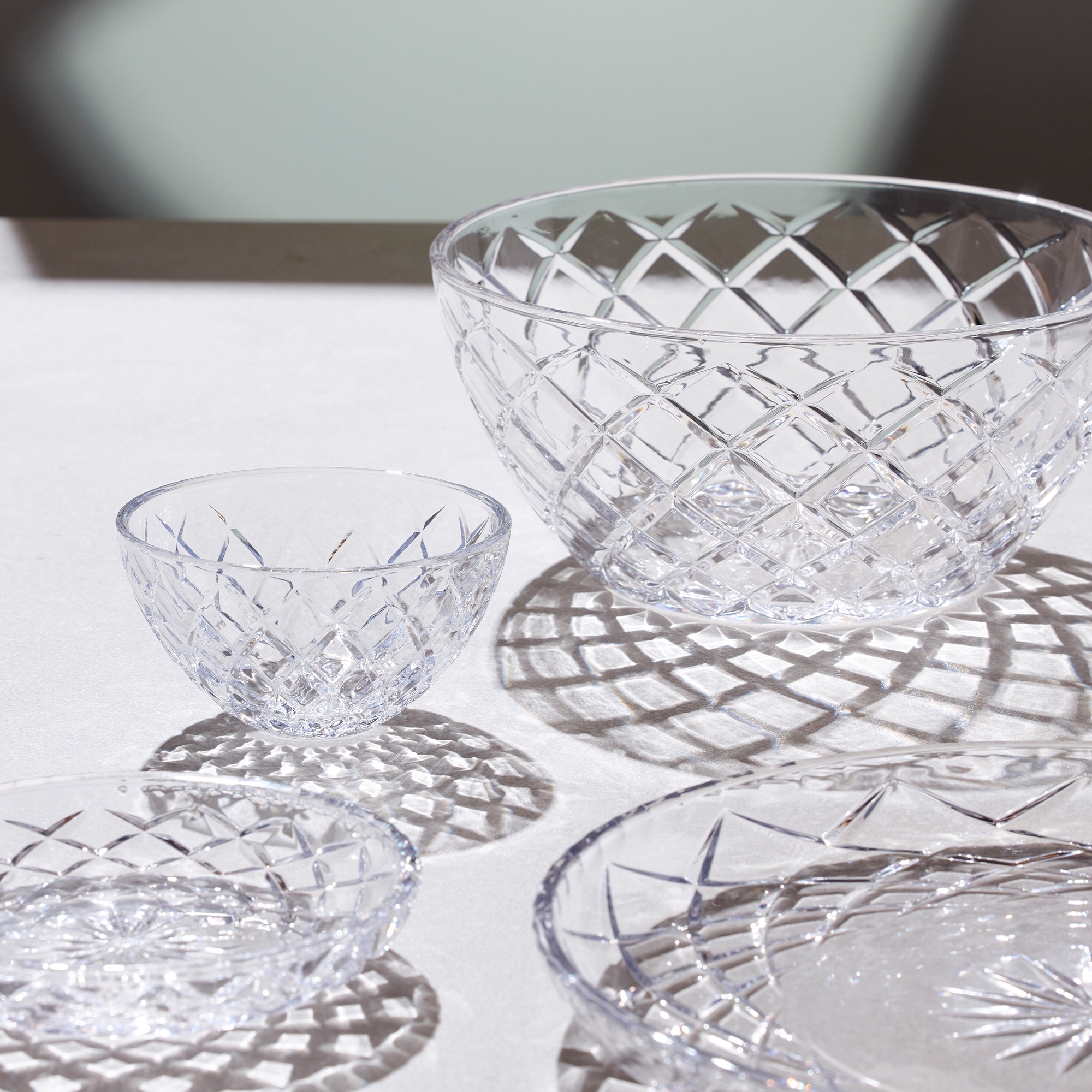 Lyngby Glas -Sorrento - Bowl - Clear - 6 pcs.