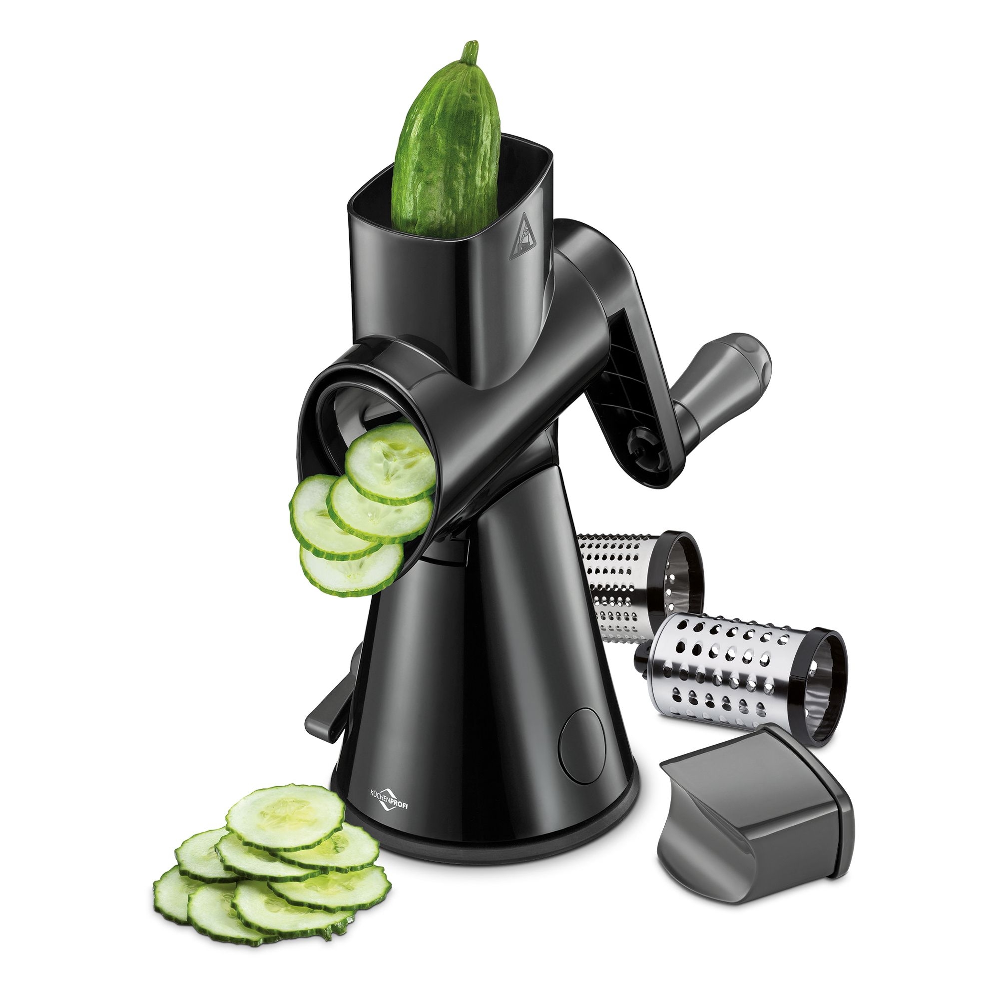 Küchenprofi - Drum Grater - RAPID - Black