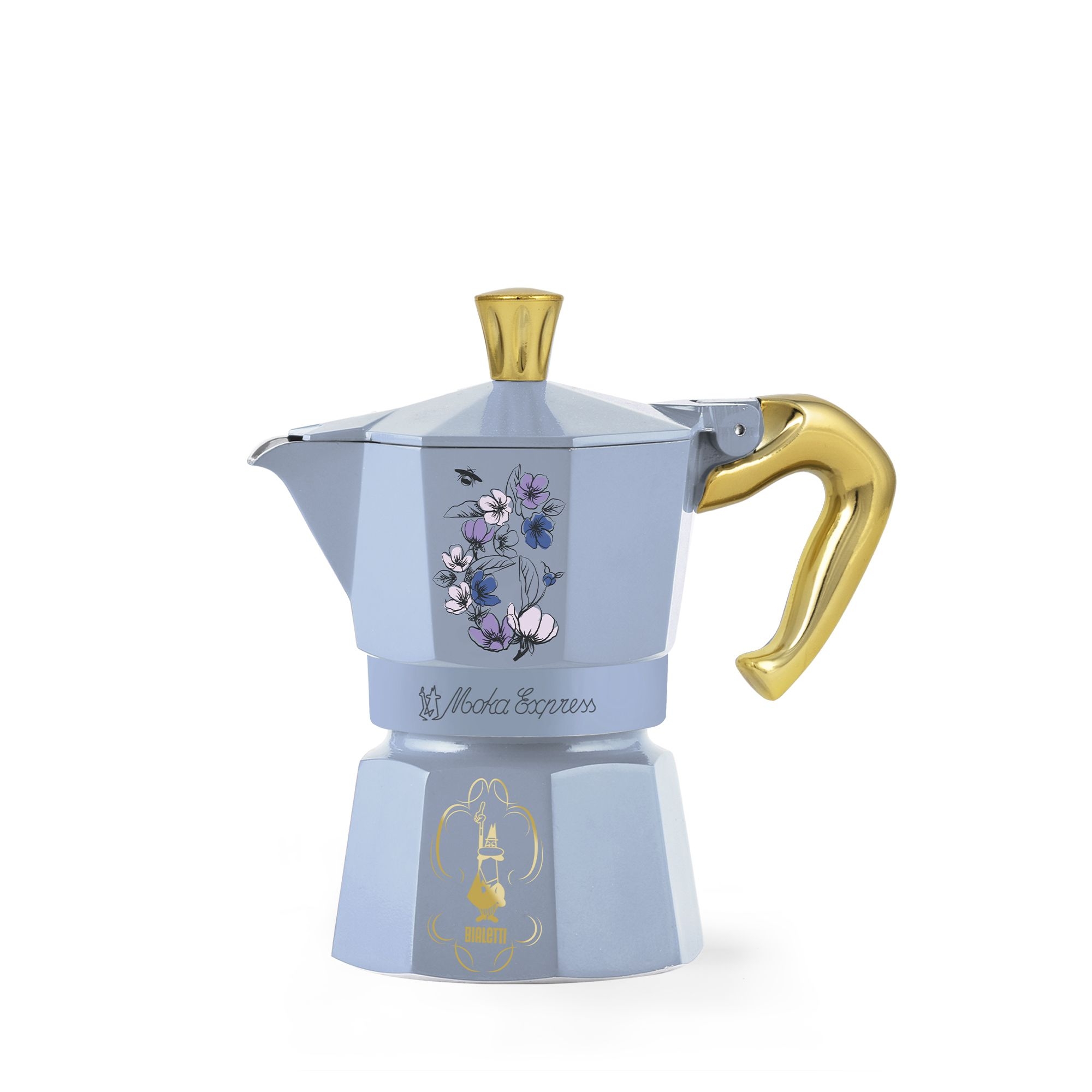 Bialetti - Espressokocher Moka Express, 3 Tassen - Bridgerton