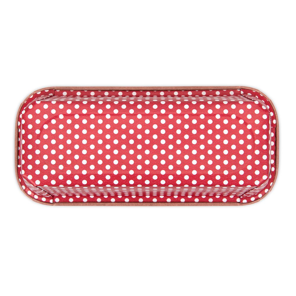 Städter - Paper baking pan box red mini - 17,5 x 7 cm - 6 pieces